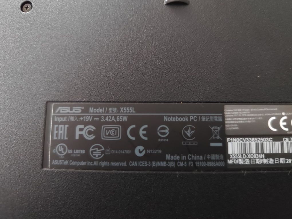 ASUS X555L Excelente estado