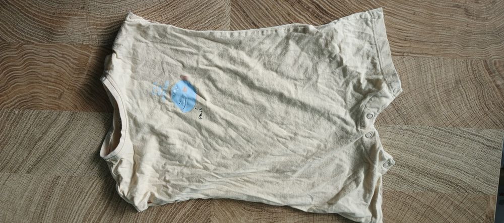 203. Zestaw rampersów 74/80