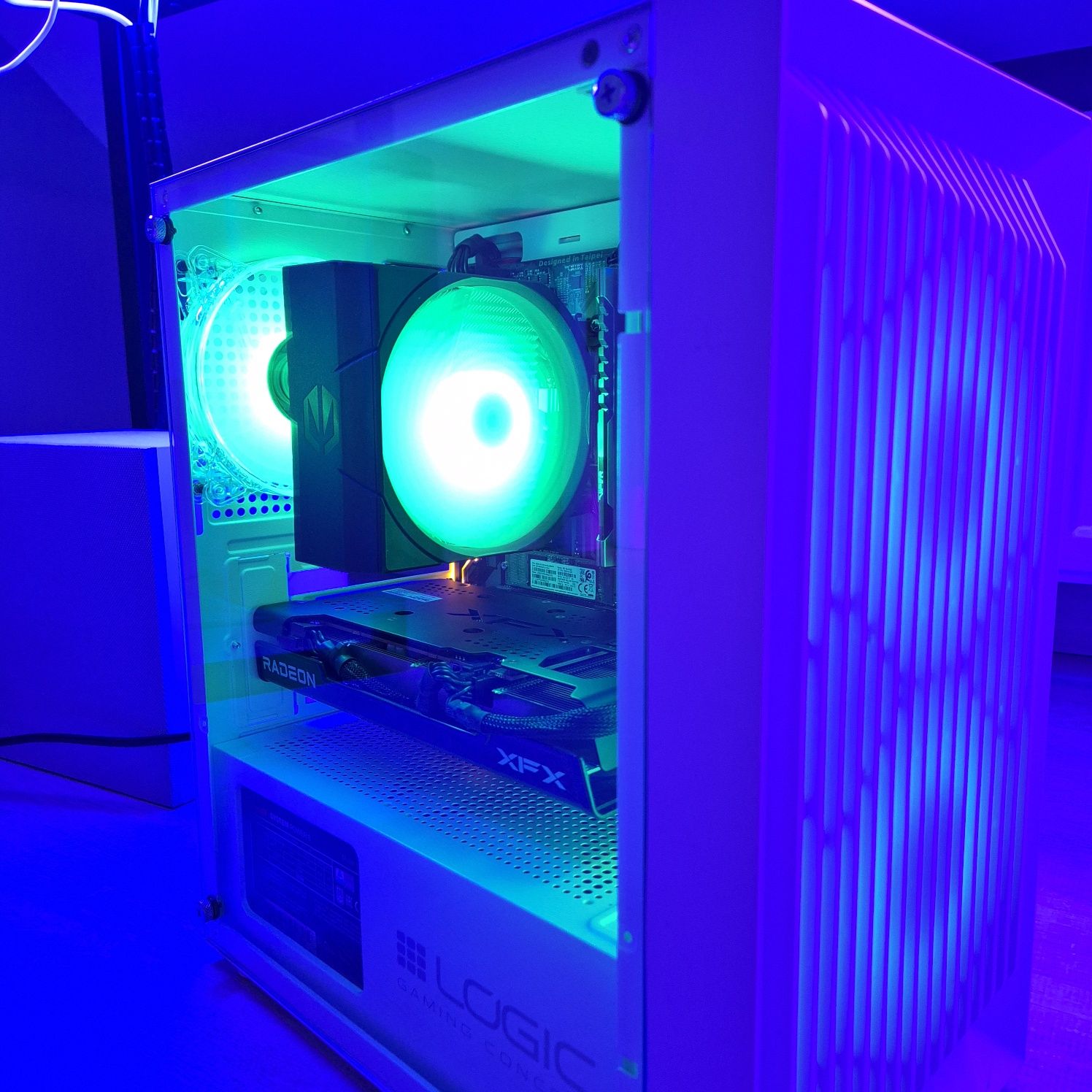 Komputer R5 5600/RX6600/RX6700XT/Gamingowy 16GB ram3600Mhz RGB okazja