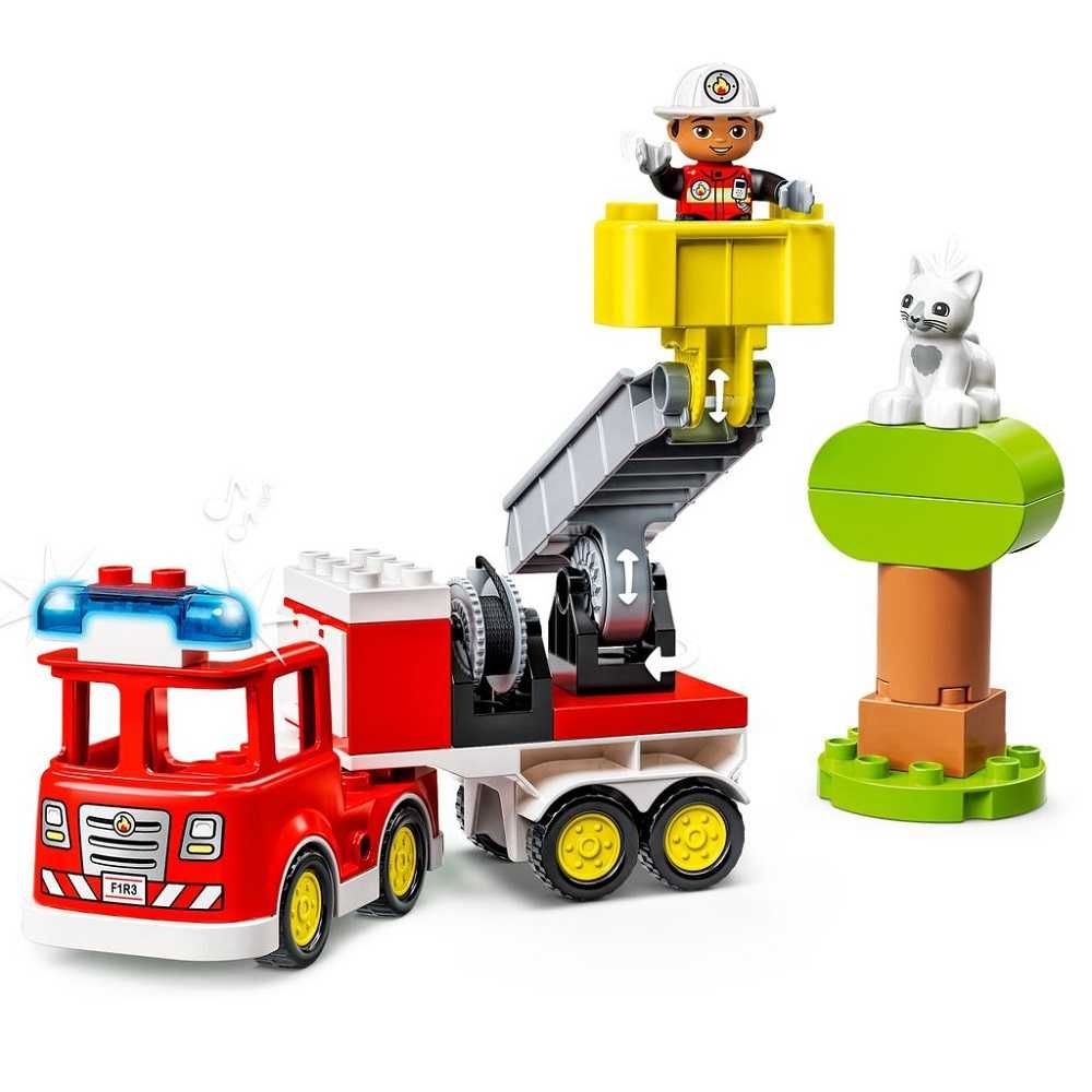 Klocki LEgo Duplo 10969 Wóz strażacki