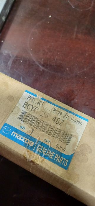 Колодки тормозные задние BCYC2648Z Mazda
Автозапчастина