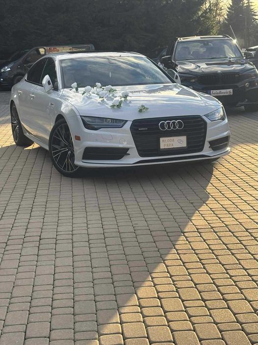 Audi A7 do ślubu wynajem WOLNY TERMINY