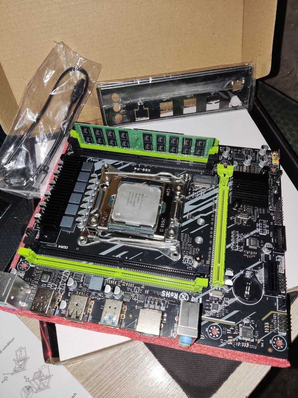 Ігровий комплект l X99 P4 LGA 2011-3 CPU DDR4 l Xeon E5 2650 V4 12/24