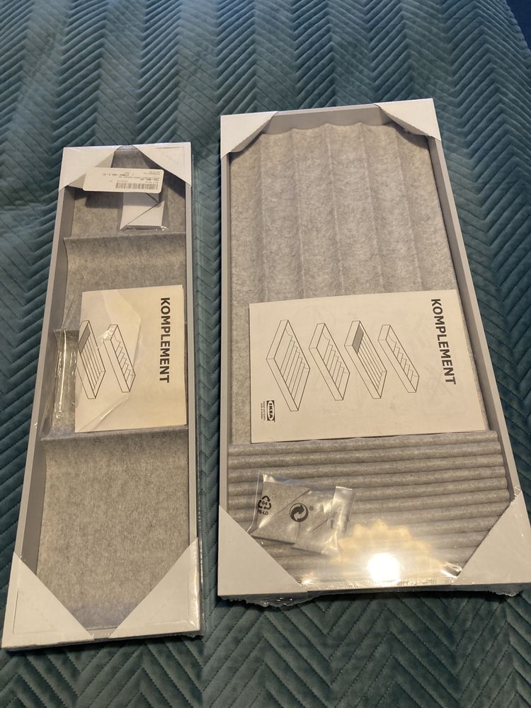 IKEA PAX KOMPLEMENT Wysuwana półka z wkładem, biały, 50x58 cm NOWA