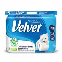Papier toaletowy Velvet SOFT WHITE Velvet 48 Rolki