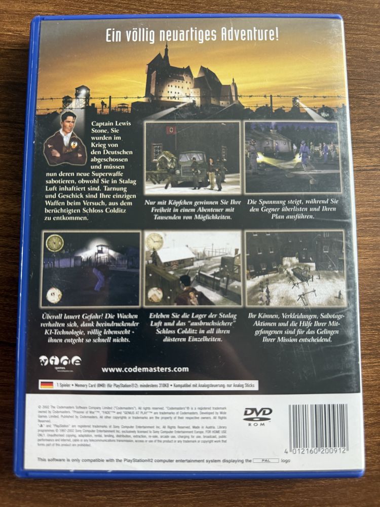 Prisoner of war playstation 2