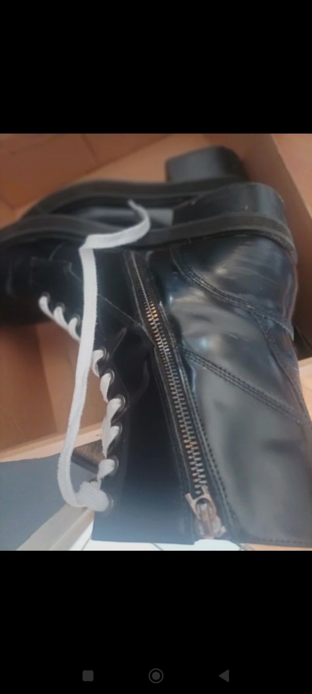 Botki glany Calvin klein wiosna