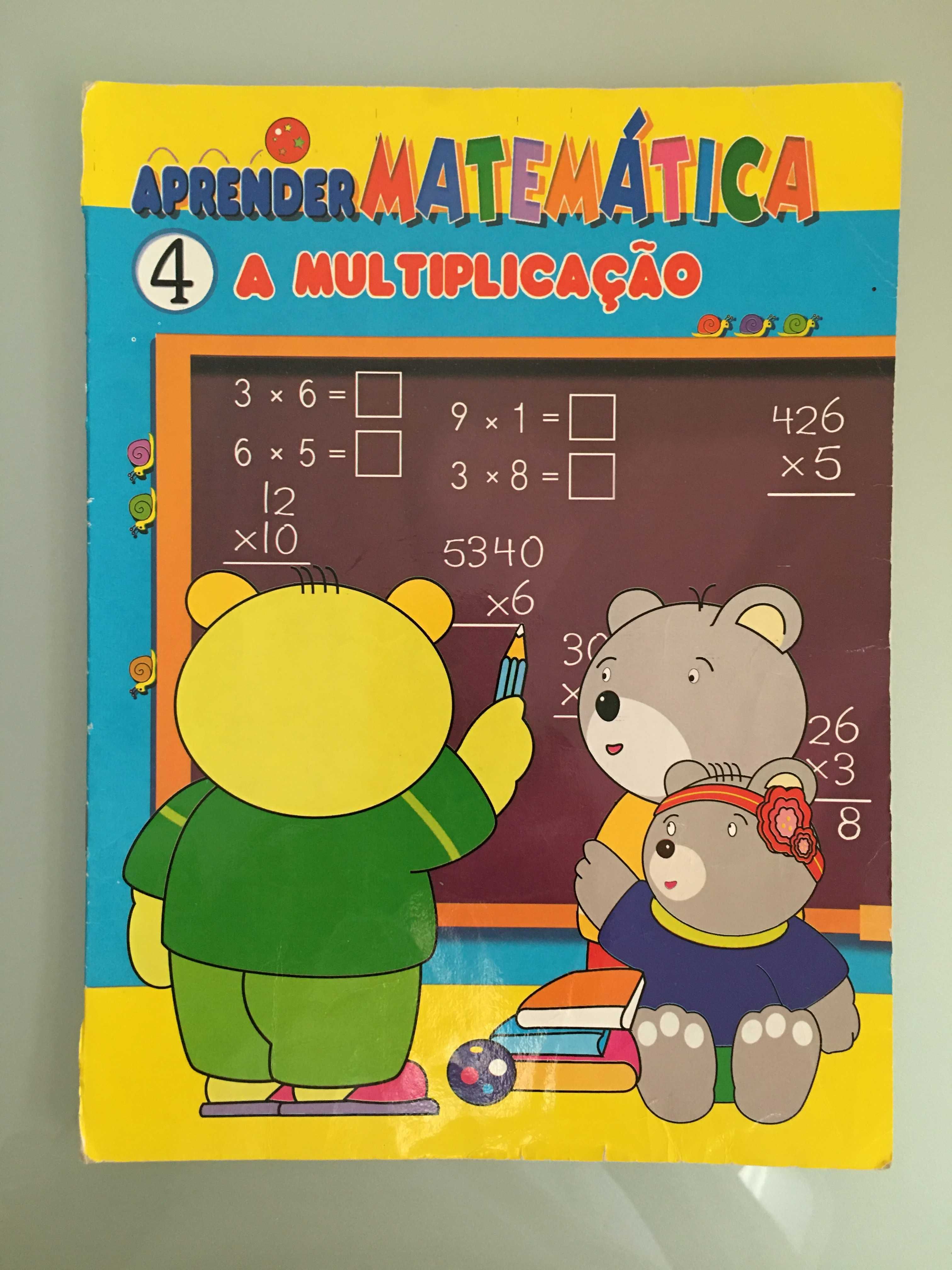 Livros de Apoio para o 4º Ano - Matemática e Português (c/portes)