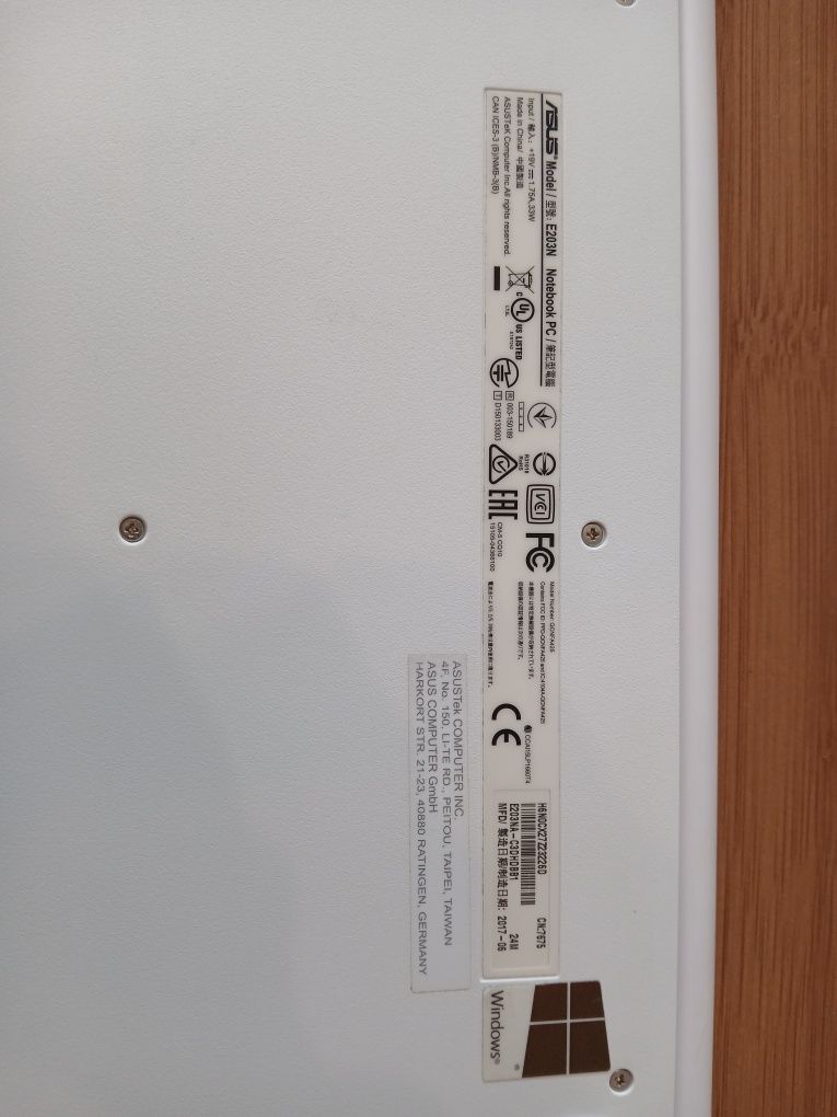 Computador Notebook Asus E203N