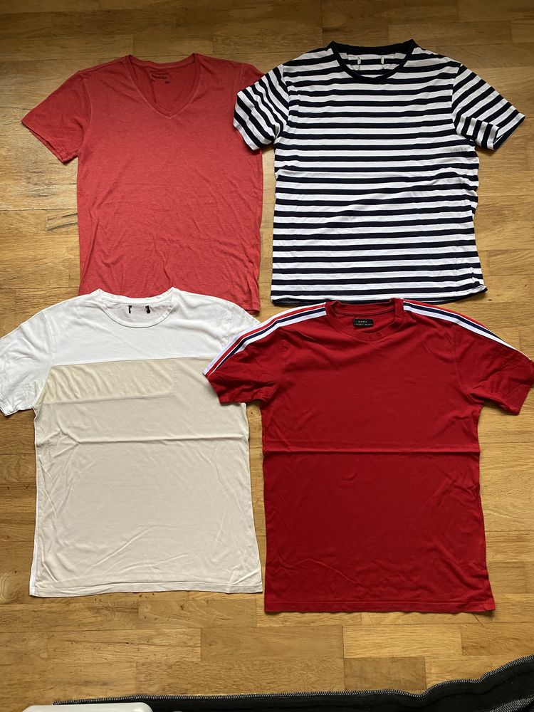 T-shirts várias marcas (Zara, Bershka)