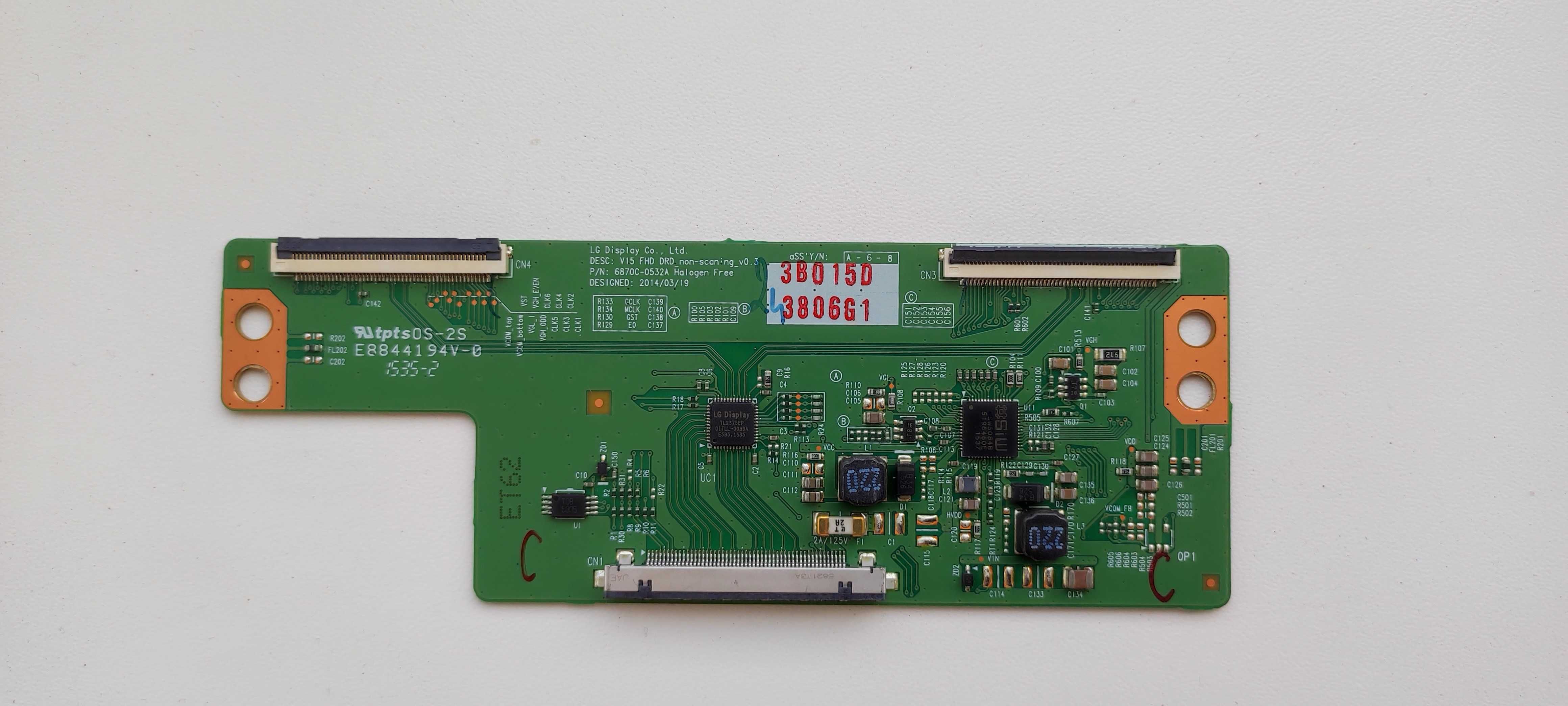 Плата main LD55B EAX66453203 для LG 43LF510