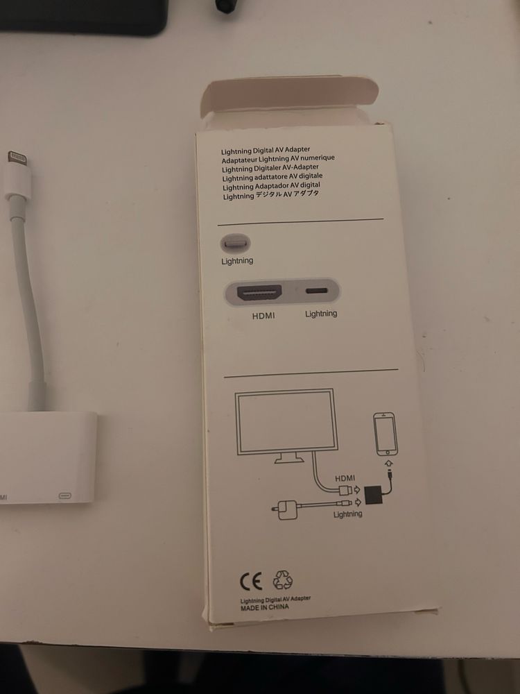 Lightning digital av adapter