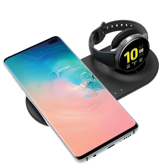 Wireless charger Duo JH10, беспроводноводная зарядка