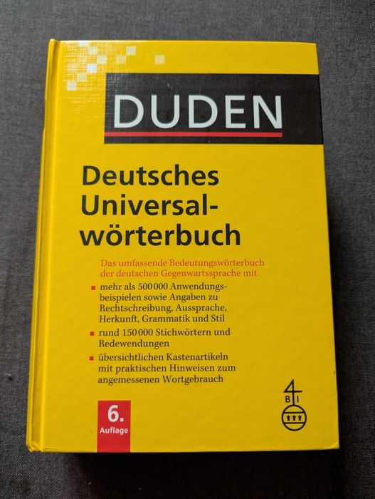 Duden Deutsches Universalwörterbuch