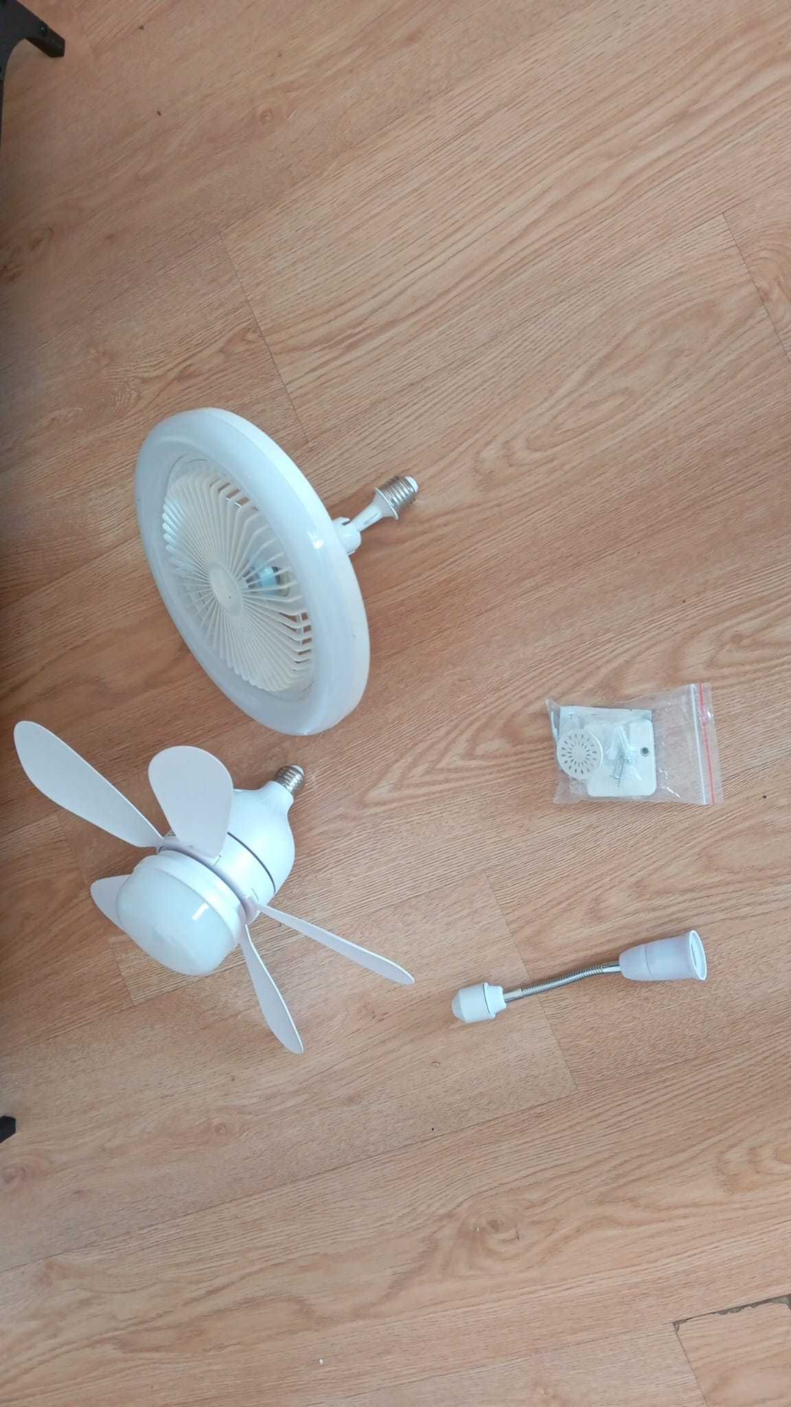 pacote de ventilador dois por um. ambos funcionando perfeitamente