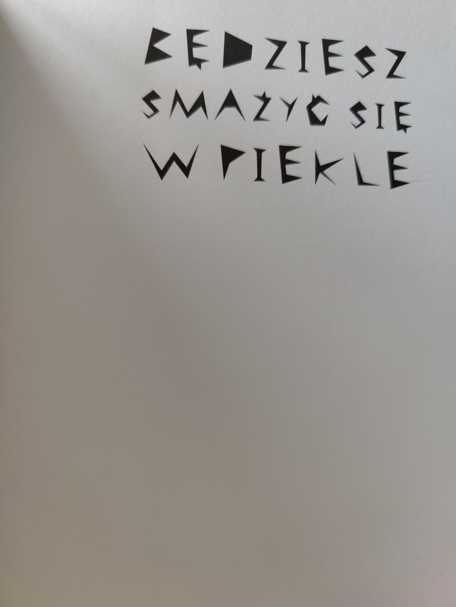 Komiks "Będziesz smażyć się w piekle" "Prosiaka" – Bardzo dobry stan