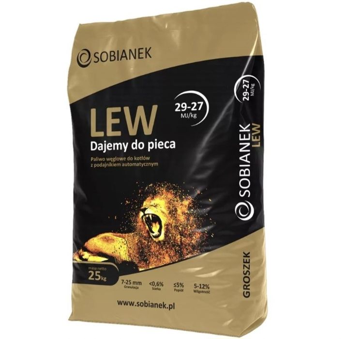 Groszek Ekogroszek  Sobianek Lew 29 Promocja