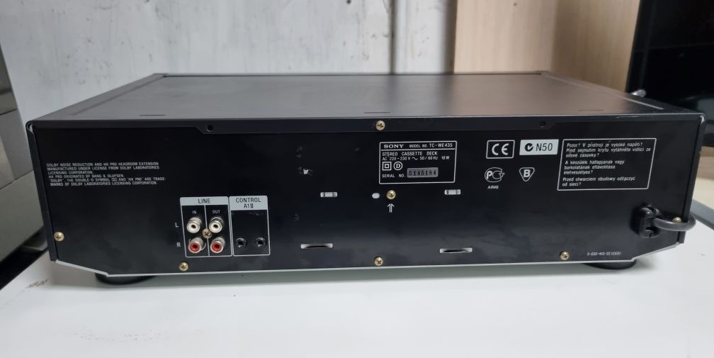 Дека касетна Sony TC-WE 435