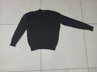Męski swetr Zara w kolorze czarnym nakrapianym, rozmiar 40