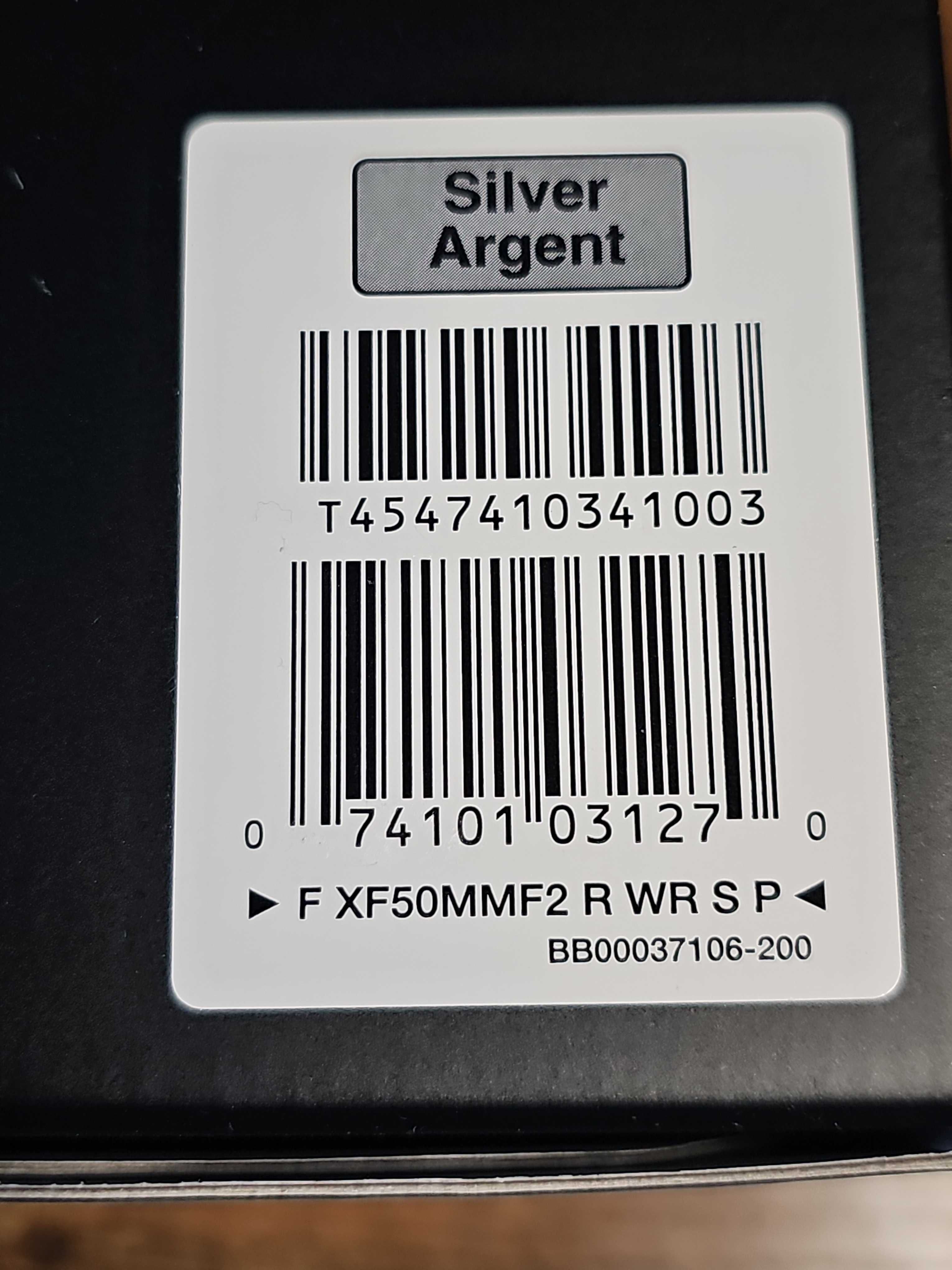 Fujifilm XF 50mm f/2.0 R WR Srebrny