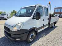 Iveco 35C13 2,3 HPI 130 KONNA DOKA BRYGADÓWKA 7 OSOBOWA 3,2M SKRZYNIA WEBASTO BLIŻNIAKI DO 3,5T GWARANCJA