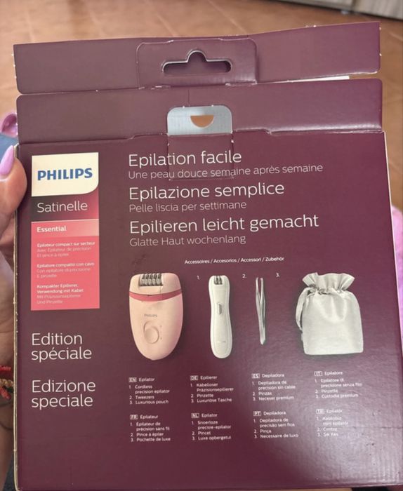 Maquina para depilacao senhora marca philips