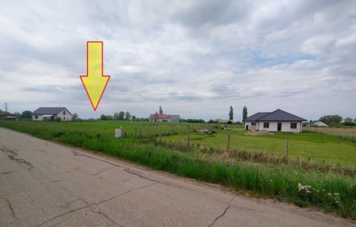 Działka budowlana 1003m kw z Warunkami Zabudowy Bobolin