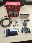 Nintendo Switch OLED komplet + SD32GB + Etui