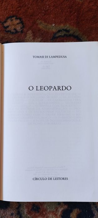 Livro O Leopardo