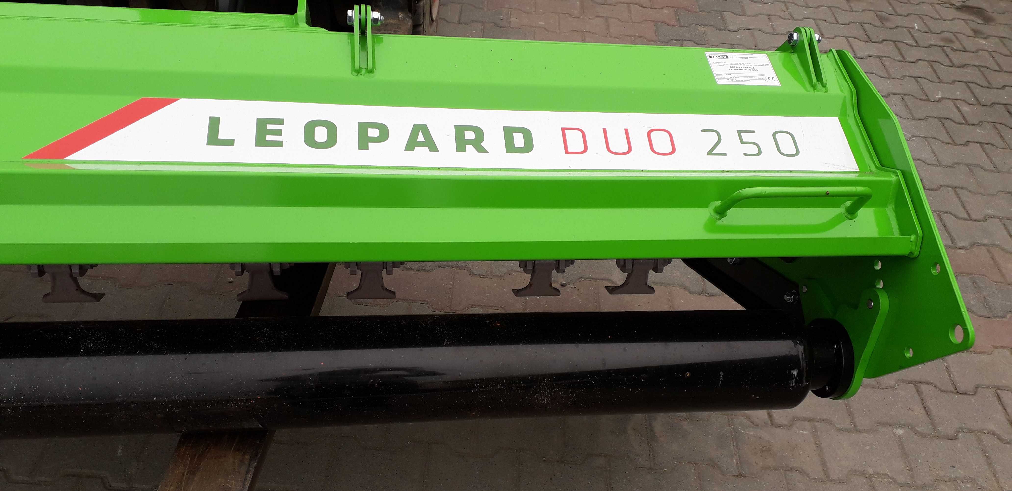 Talex Leopard DUO bijakowa mulczer Nowy 2,5m wał + młotki