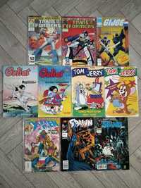 komiksy TM-Semic x10 (Transformers, G.I.Joe, Tom Jerry, Spawn, Goliat)