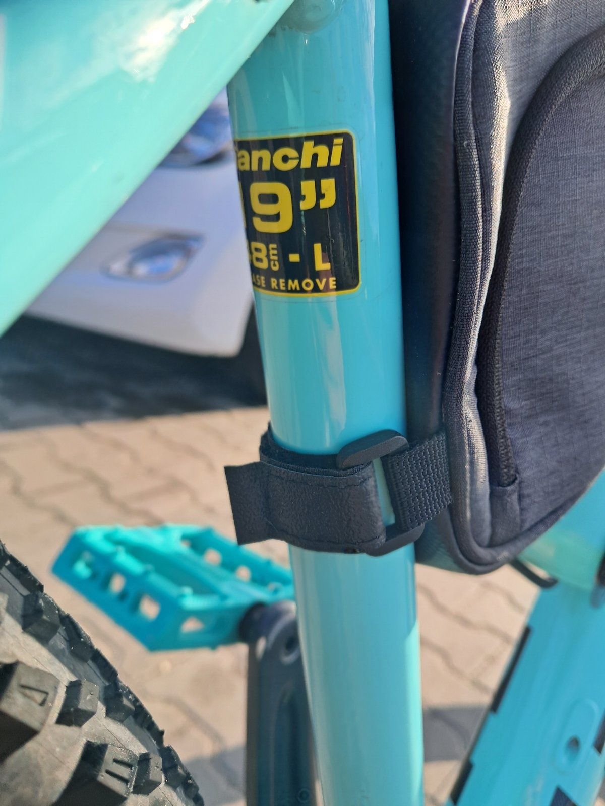 Велосипед 29" Bianchi Magma 9.0 (2021) Celeste L.