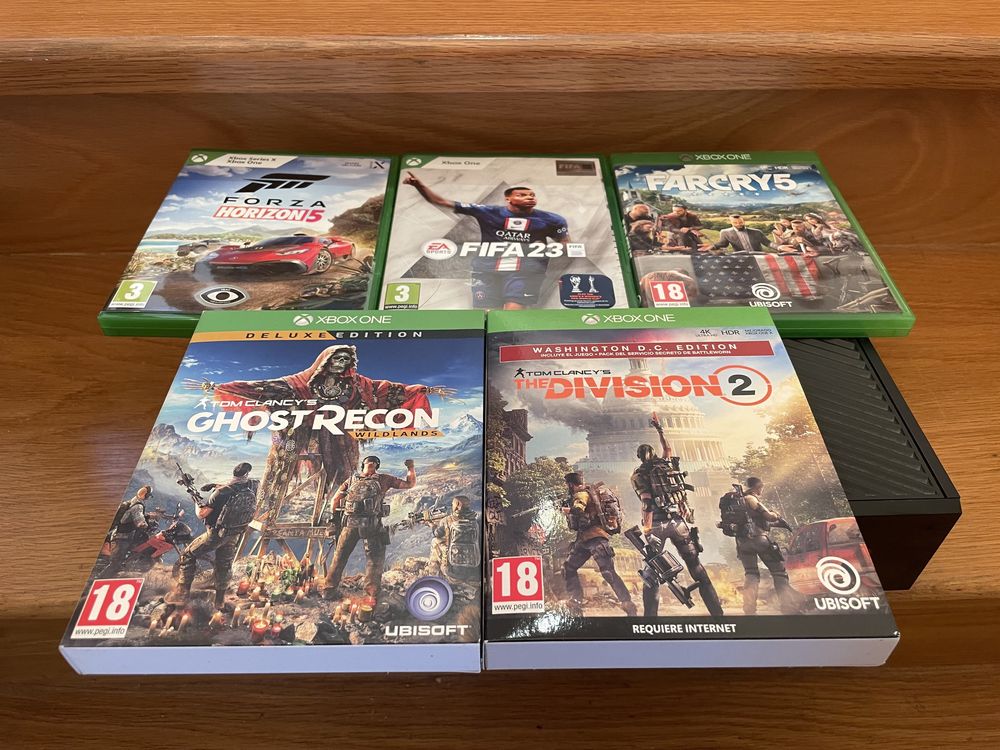 Consola Xbox One c/4 comandos FIFA23;FORZAHORIZON5,FARCRY5