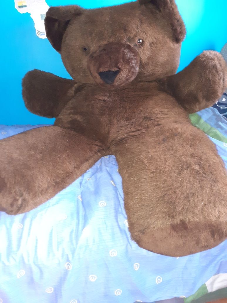 Urso de peluche castanho