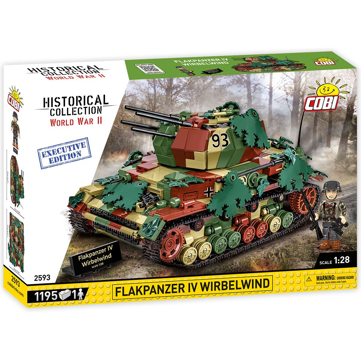 Hc Wwii /2593/ Flakpanzer Iv Wirbelwind Ex. 1195