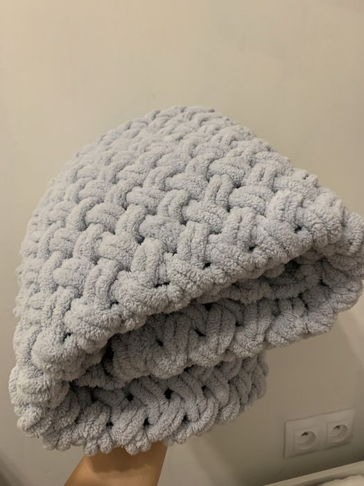 Kocyk pleciony hamdmade