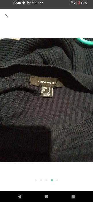 Плаття в рубчик темно синє платье