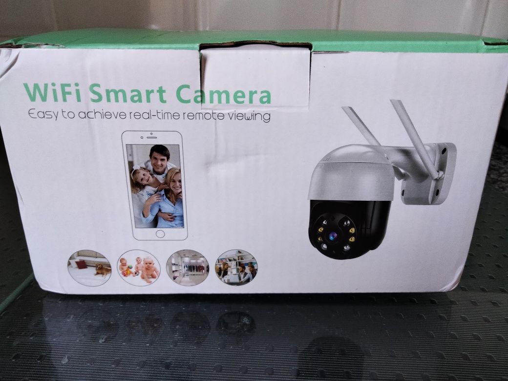 Câmera videovigilância wi fi Smart cam