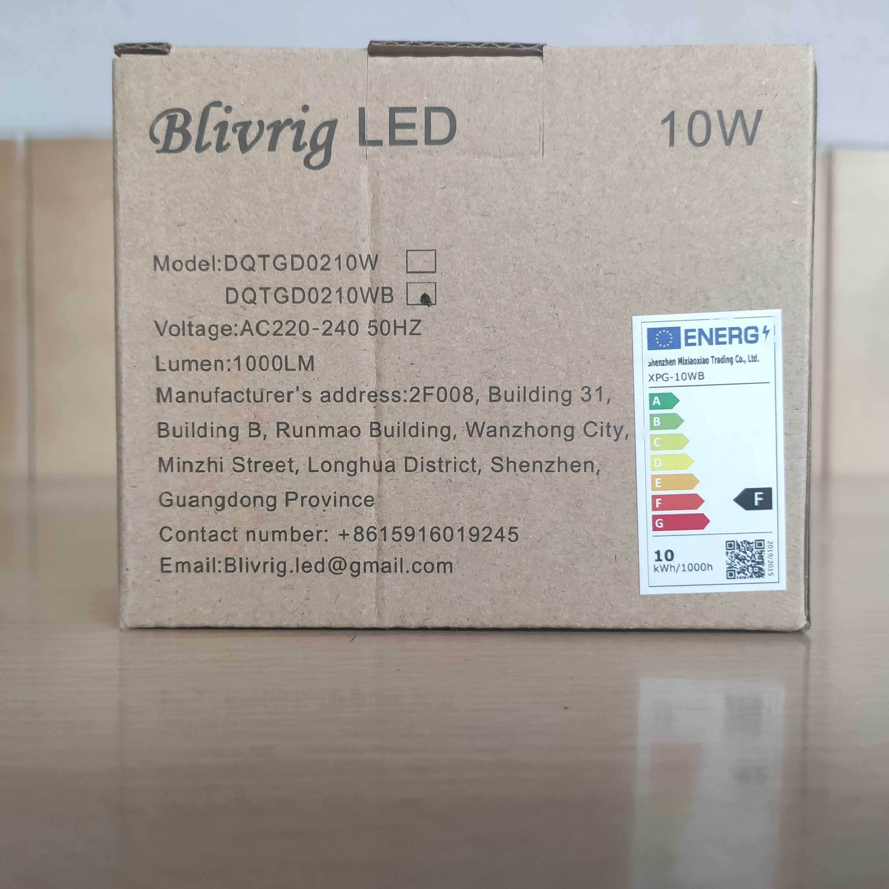 Projetor Luz Led Exterior 10W impermeável Jardim Garagem