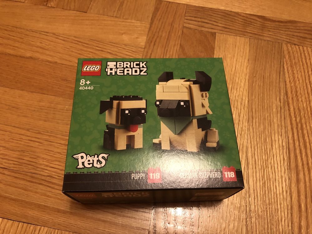 LEGO 40440 BrickHeadz Owczarek Niemiecki