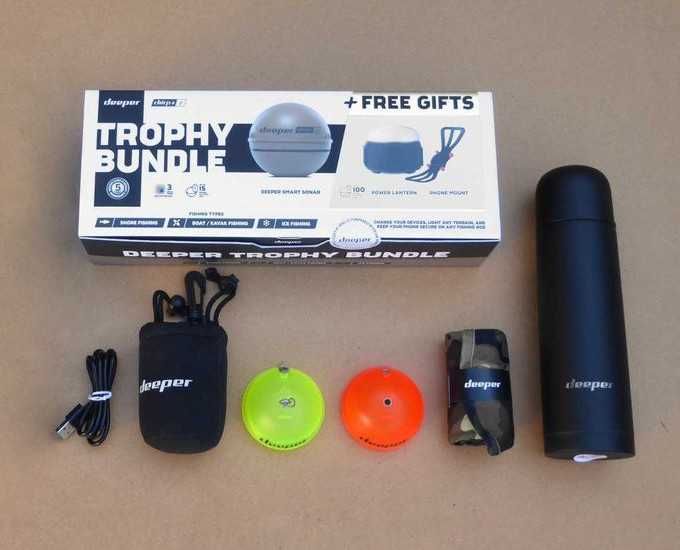 Deeper Chirp+ 2 Trophy Bundle + dodatki