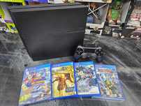 Tania i z gwarancją Konsola PS4 1TB + 4 gry + Gwarancja SKLEP ZAMIANA