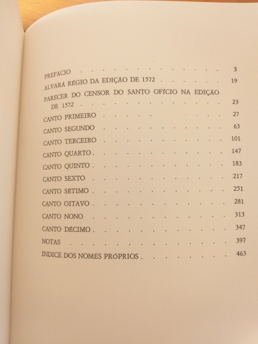 Livro - Os Lusíadas - Luís de Camões - Círculo de Leitores