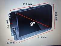 Radio samochodowe Essgoo 9" 2GB RAM 32GB ROM Android VW Skoda Seat
