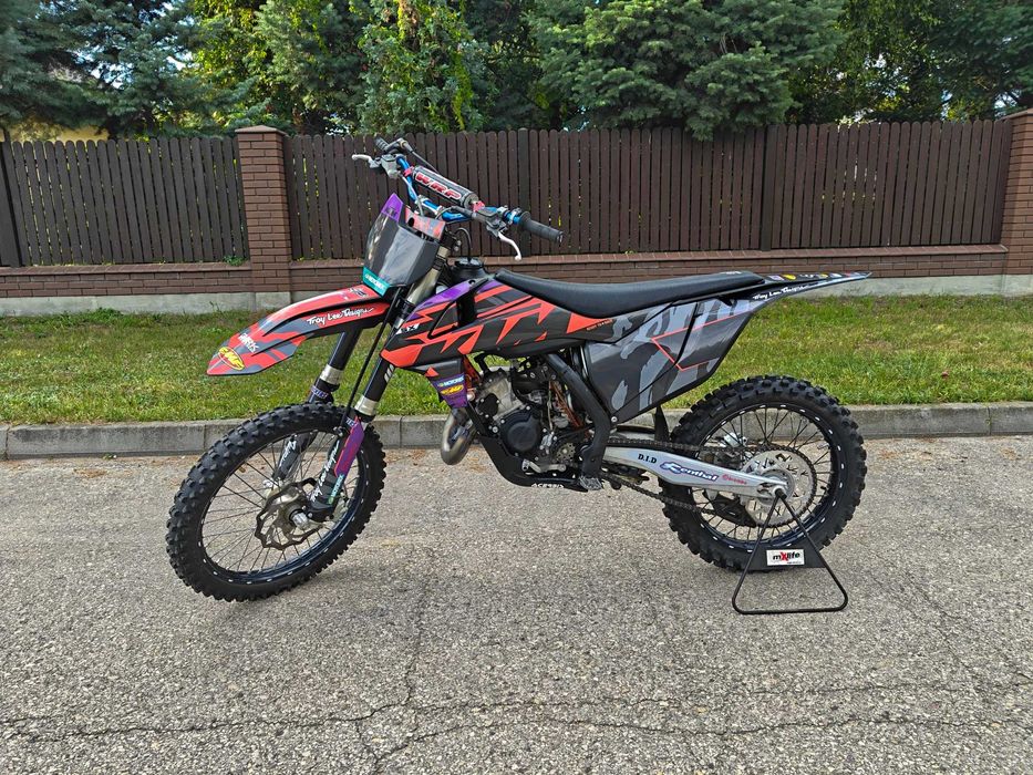 KTM SX 125 Grizzly tuning HGS WRP 127 motogodzin