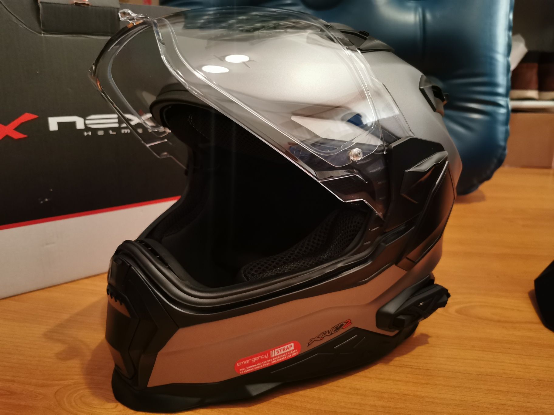 Capacete Neex x.wed 2 Plain + x-com
