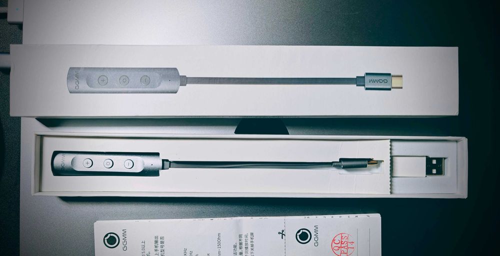 Портативний USB-C ЦАП/підсилювач для навушників GGMM A1