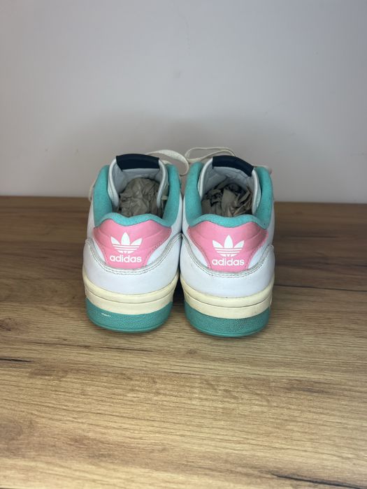 Adidas Rivalry Low White Bliss/Pink Mint Rush