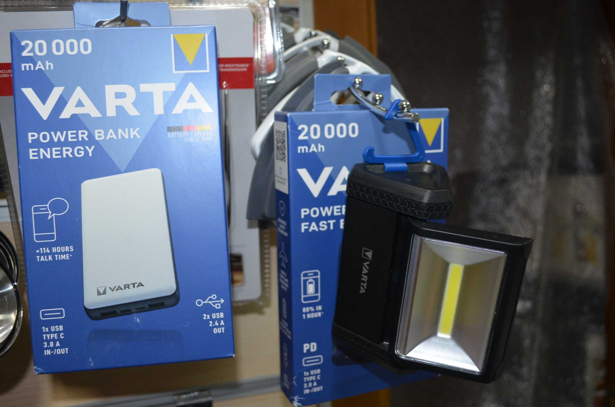 Фонарь Varta LED на магните для комнаты, гаража 230Lum 35часов 2режима