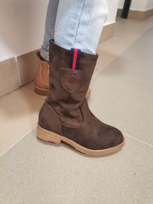 Kozaczki brązowe dziewczęce